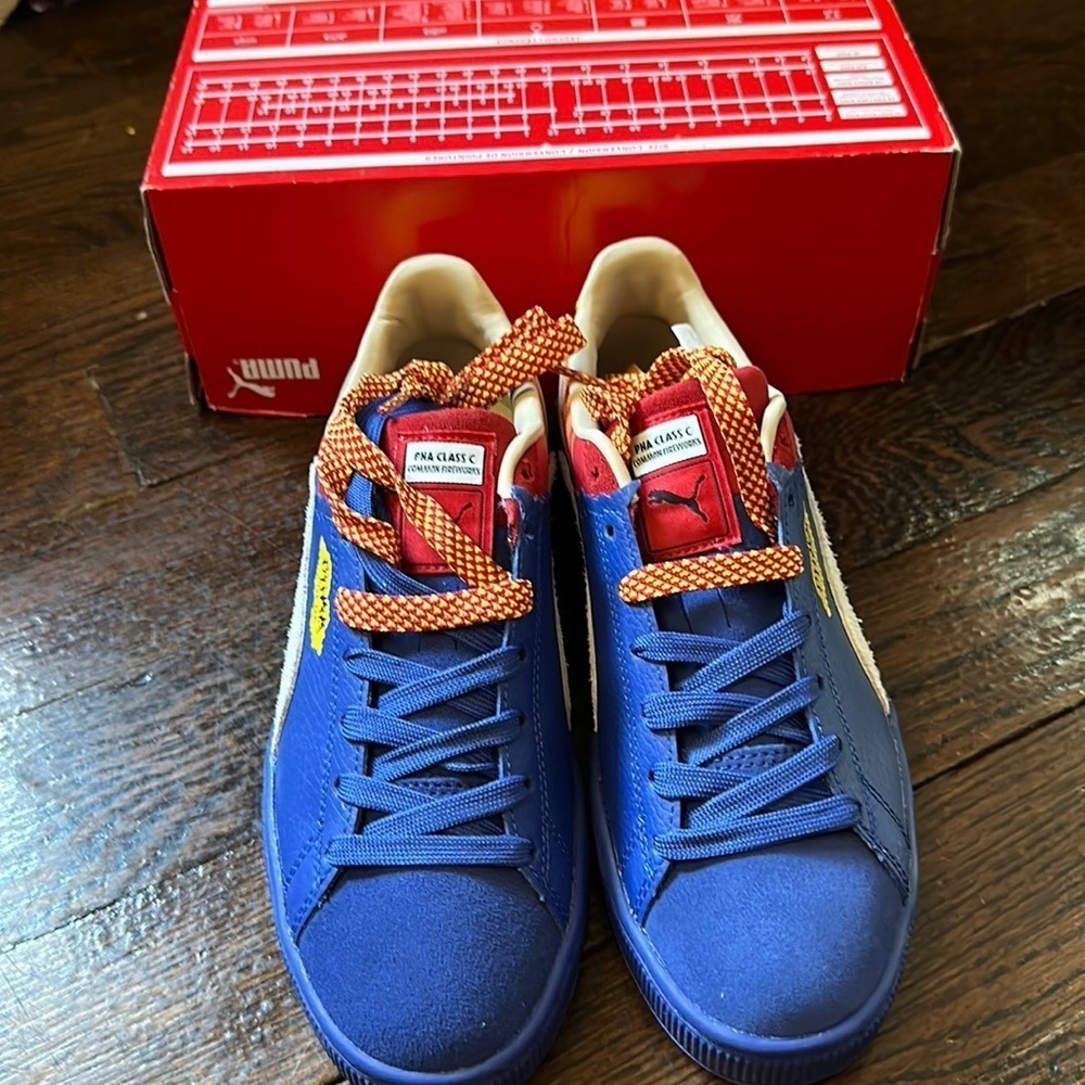 👟👟New in box Suede Layers Firecracker Lace Up Sneakers size 7C